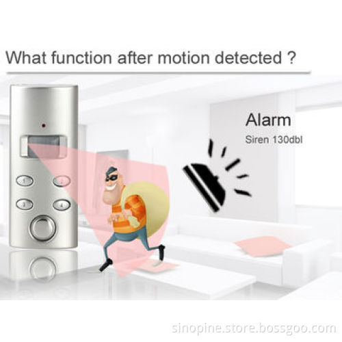 Stand alarm power phone with keypad